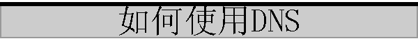 ���ʹ��DNS