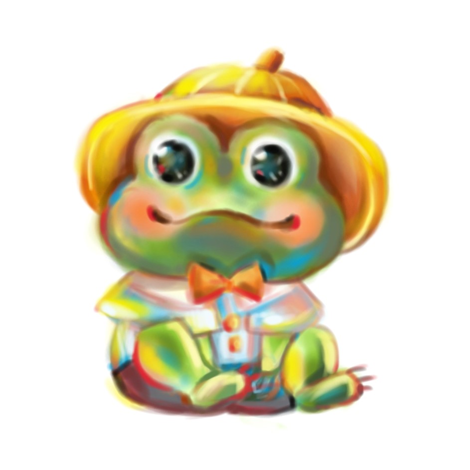 可爱的蛙蛙